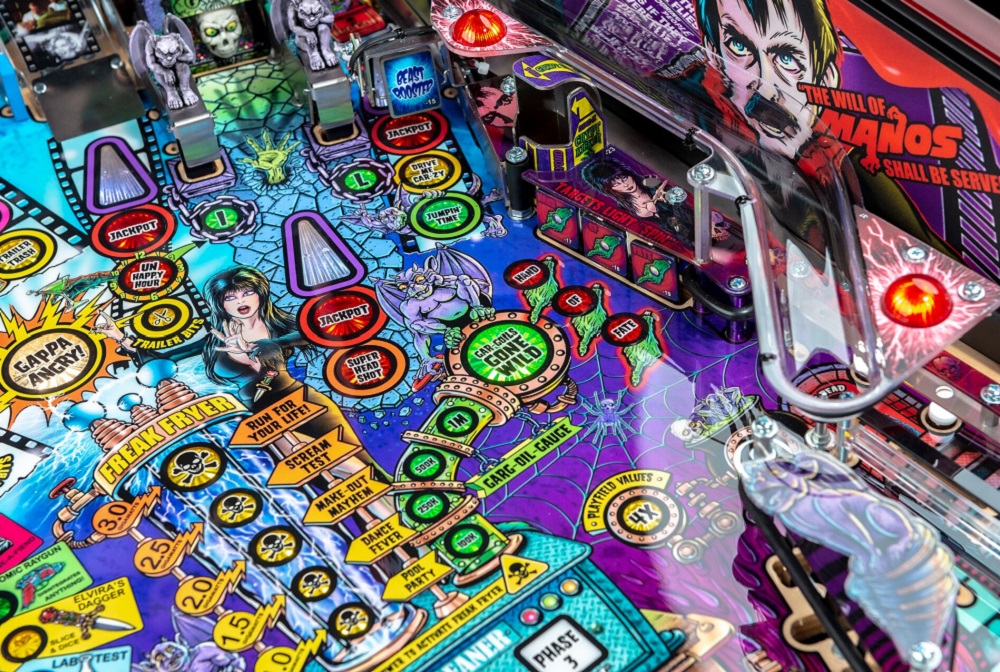 Read Article Elvira’s House of Horrors welcomes the Mistress of the Dark back to pinball Category: News News