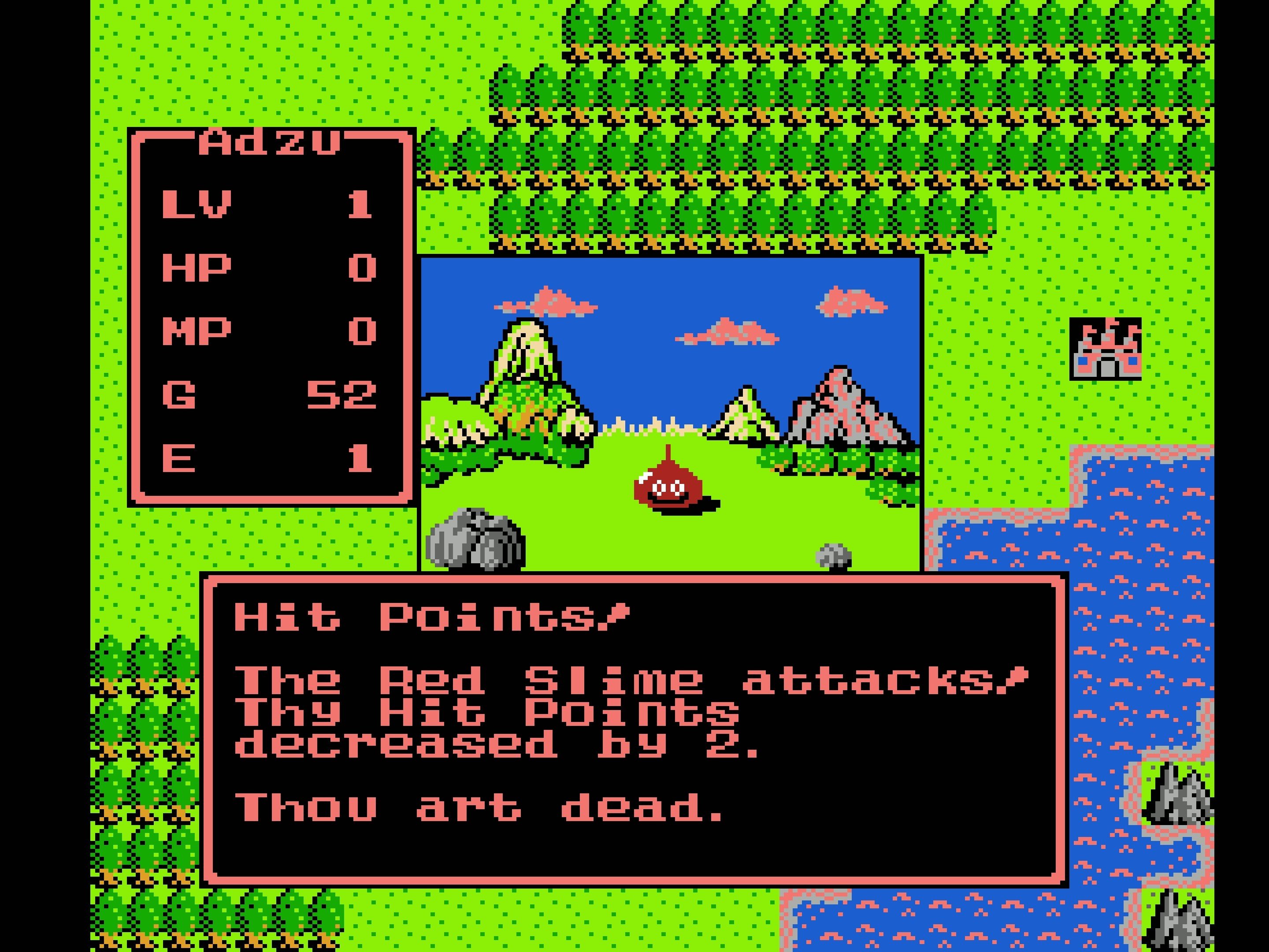 NES Dragon Warrior