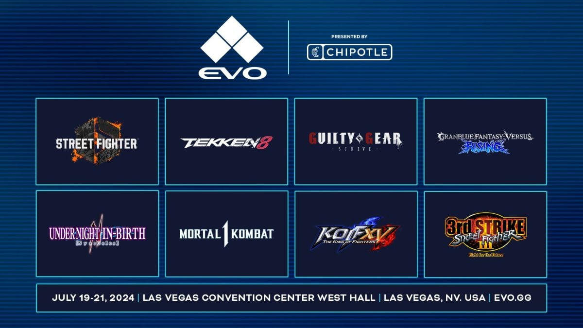 Read Article Here’s the Evo 2024 featured tournament lineup Category: News News