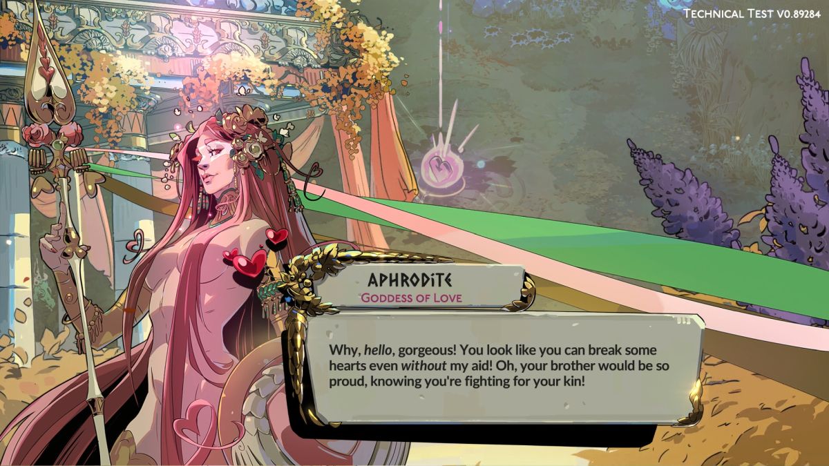 Aphrodite, Goddess of Love, in Hades 2