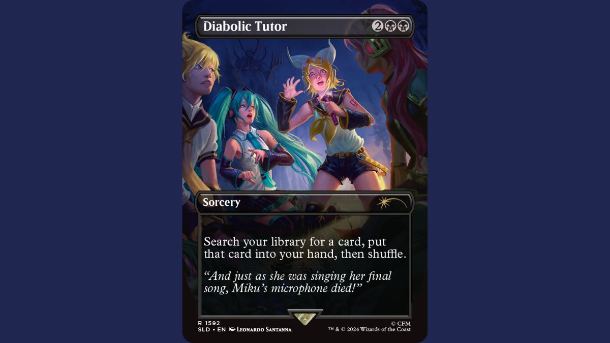 diabolic tutor mtg hatsune miku