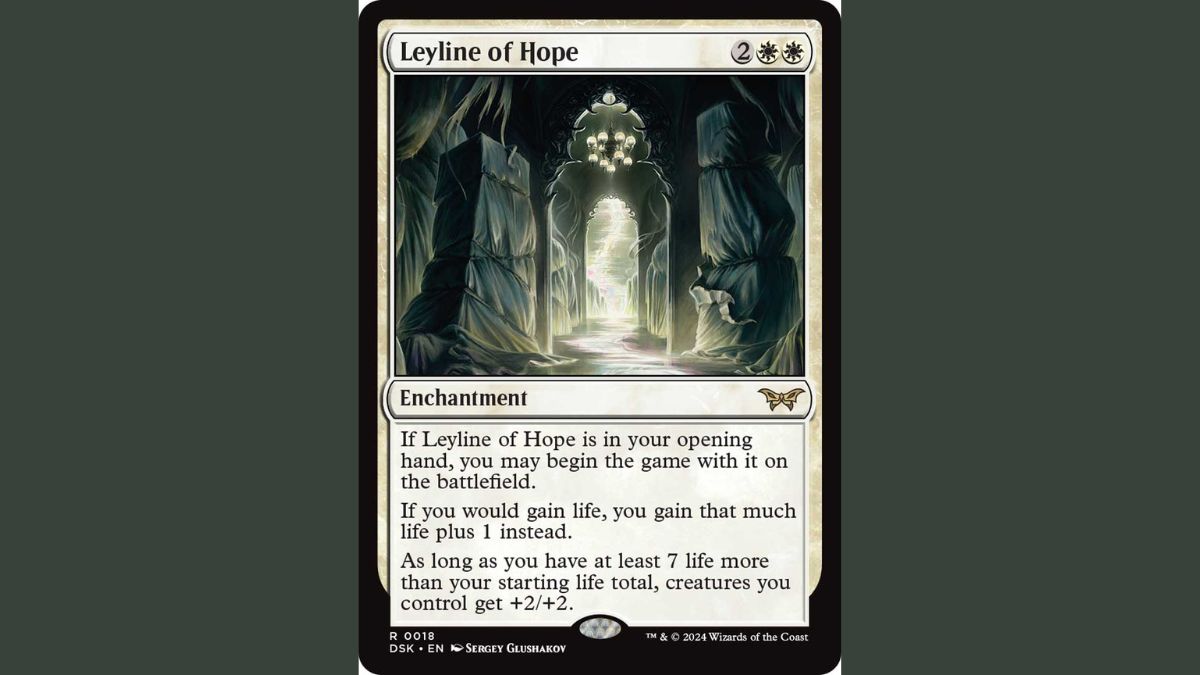 leyline of hope mtg duskmourn card