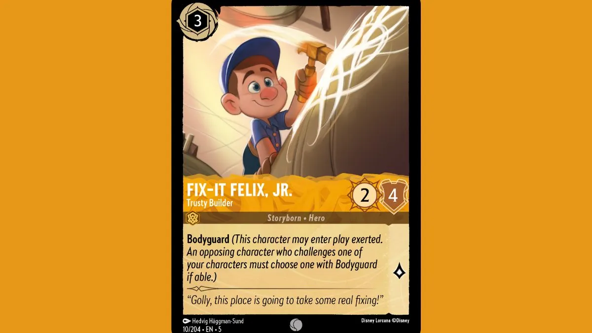 fix it felix jr disney lorcana