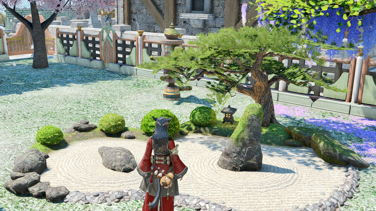 Hingan Rock Garden in Final Fantasy XIV