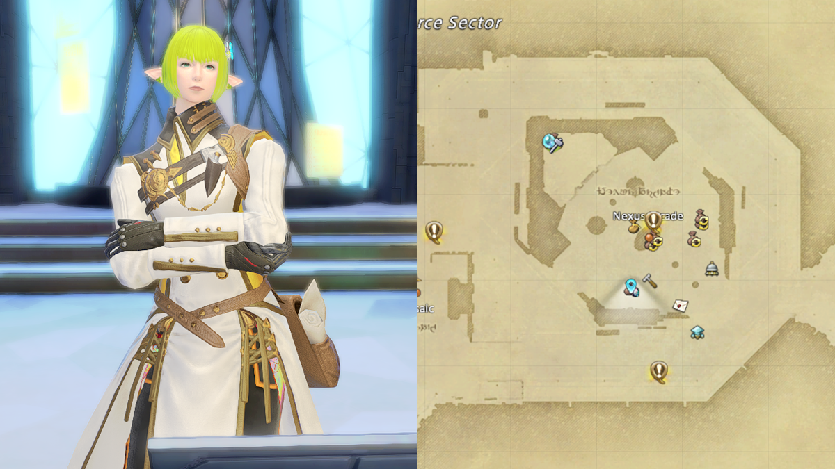 Where to find Beryl in Solution Nine, Final Fantasy XIV