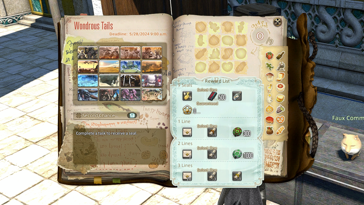 Wondrous Tails in Final Fantasy XIV